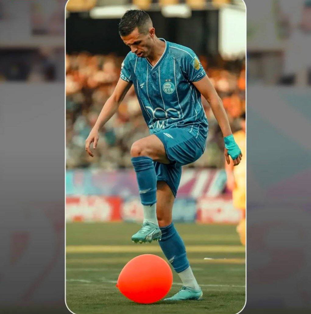 عصبانیت پرسپولیسی ها از حرکت جنجالی یاسر آسانی + عکس |  منتظر دربی باش!