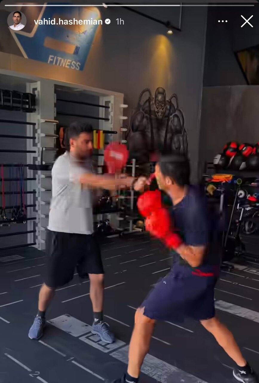 هاشمیان بعد از پرسپولیس بوکسور شد+ عکس