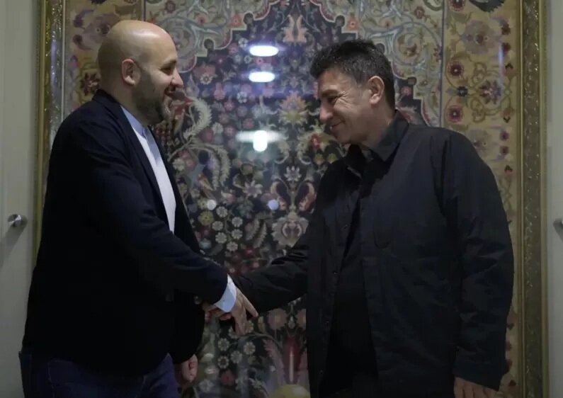 گالیاردی در کنار قلعه‌نویی، کار شروع شد + عکس