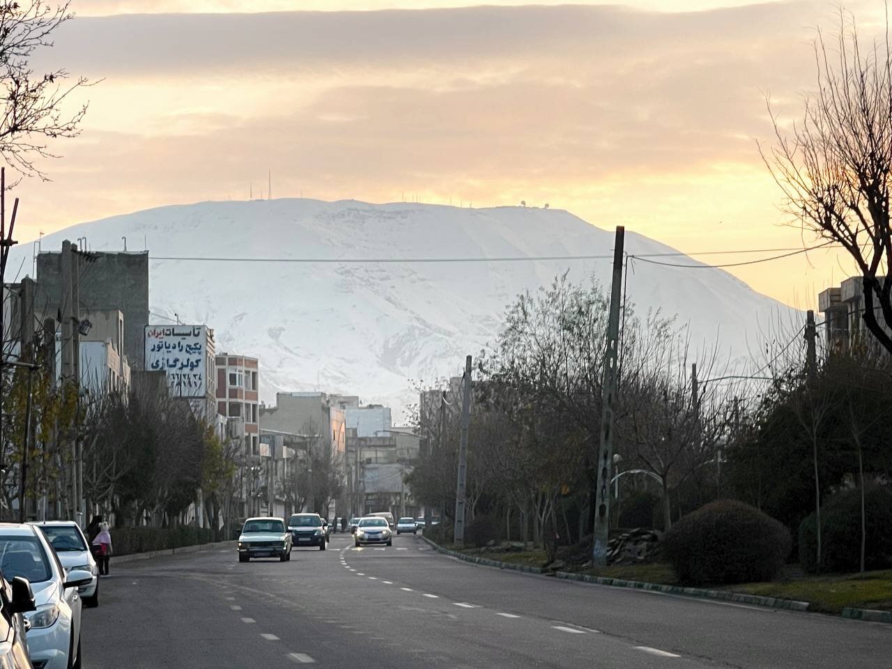 کوه های پربرف کرج؛ سال گذشته همین زمان | تصاویر