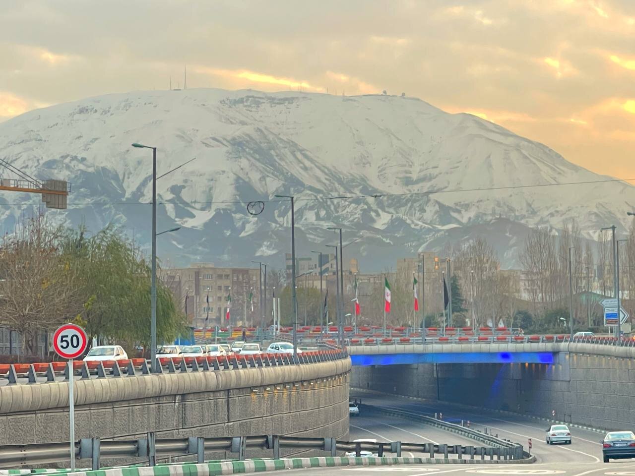 کوه های پربرف کرج؛ سال گذشته همین زمان | تصاویر