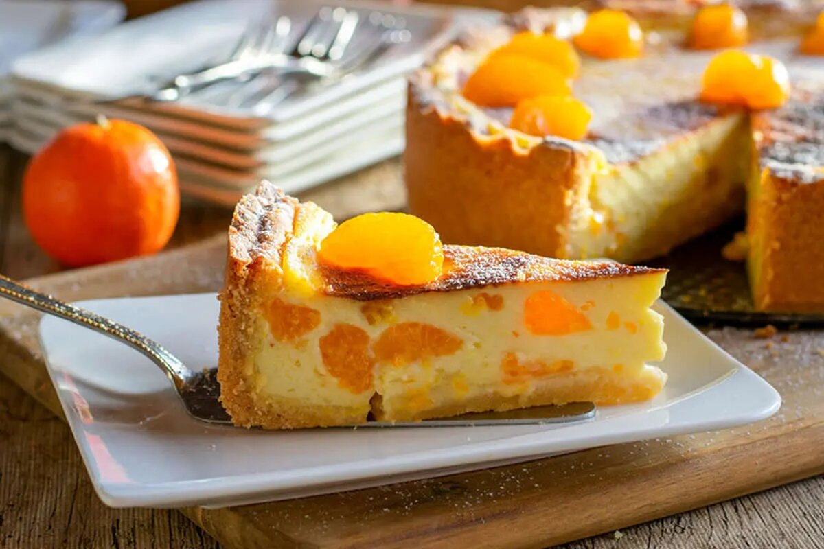 پای نارنگی؛ شیرینی لطیف و خوشمزه با عطر و بوی پاییز