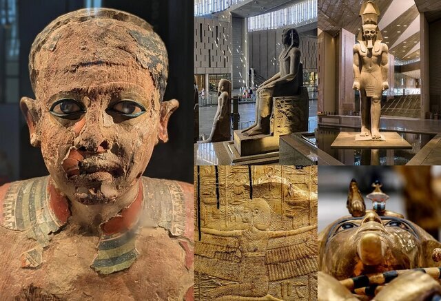 تصاویری از گنجینه بزرگ مصر