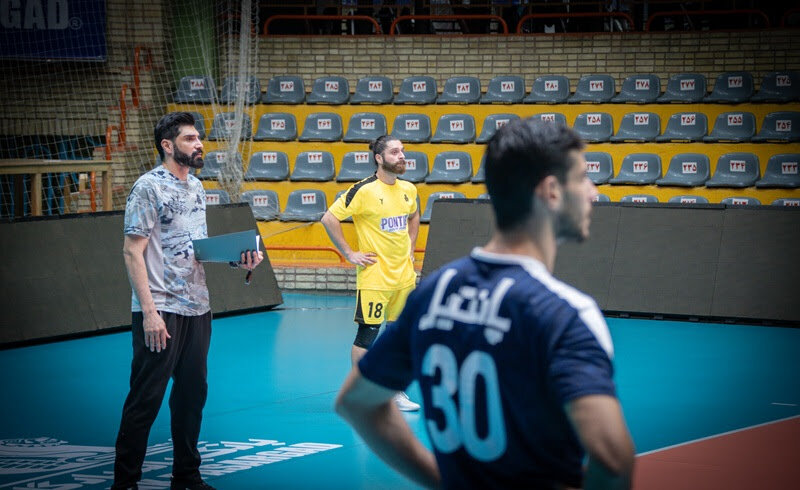 قهوه پانتیل، حامی رسمی تیم والیبال سایپا