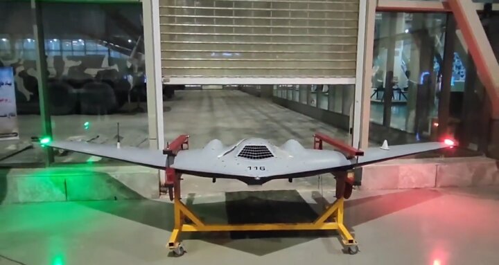 اولین تصاویر از تست پهپاد شاهد ۱۶۱ در یک نمایشگاه | ویدئو
