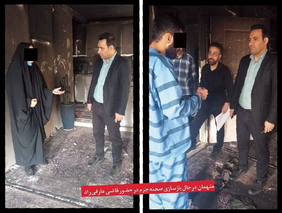 جنایت هولناک زن بلاگر معروف و معشوقش+ عکس | قتل شوهر و آتش زدن او در خانه