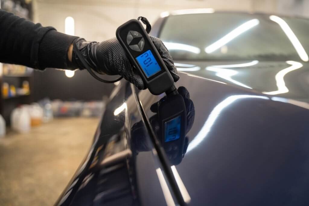 تشخیص رنگ با دستگاه ضخامتسنج