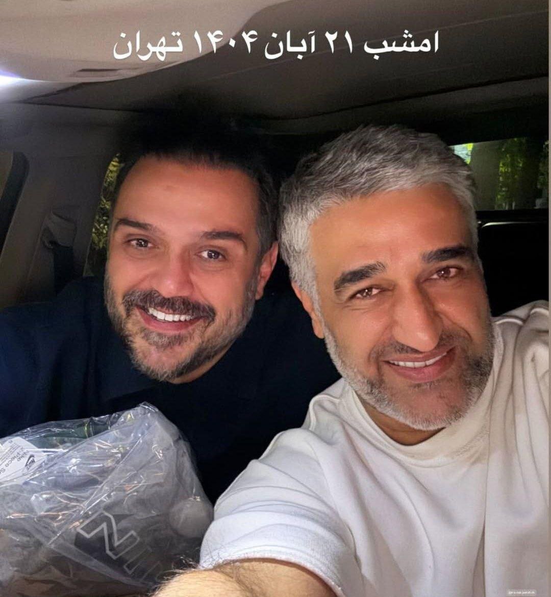 اولین تصویر از «پژمان جمشیدی» پس از بازگشت به ایران