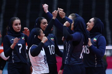 پایان خوش برای والیبال ایران ؛ زنان والیبالیست برنز گرفتند