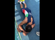 اشک‌های ورزشکار کشورمان اشک دختران را هم درآورد | ویدئو