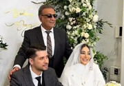 انتشار تصاویر مراسم عروسی بازیگر جوان توسط همسرش؛ ببینید | یادداشت پریا جباری خطاب به عبدالرضا اکبری