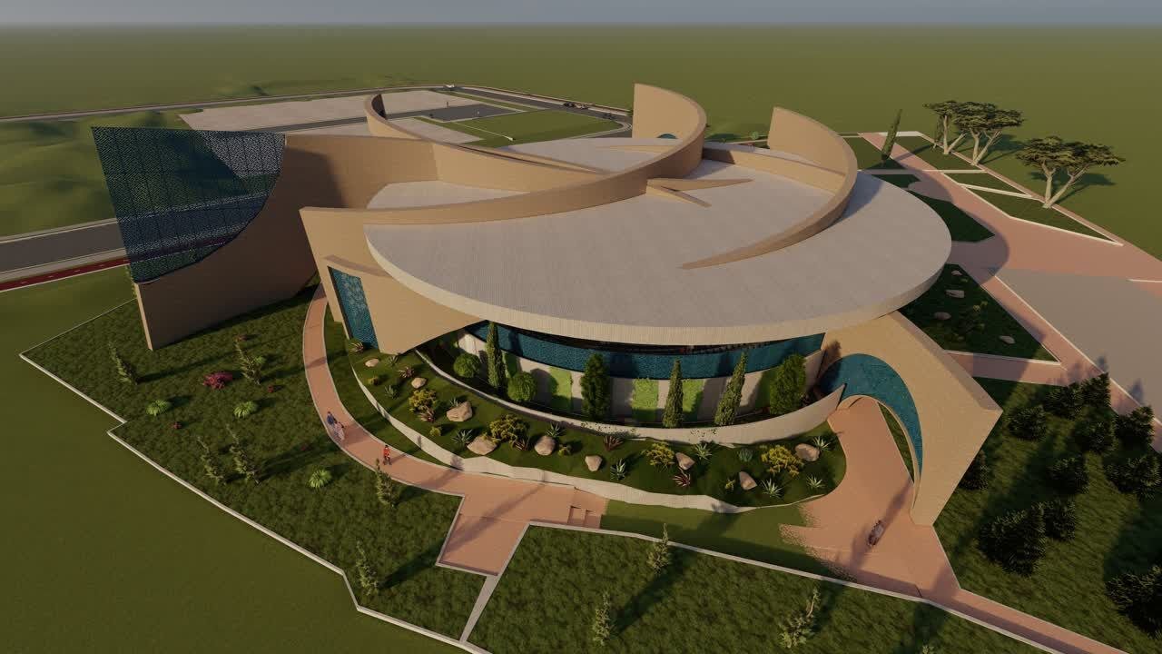 نخستین آمفی تئاتر نیمه باز کشور