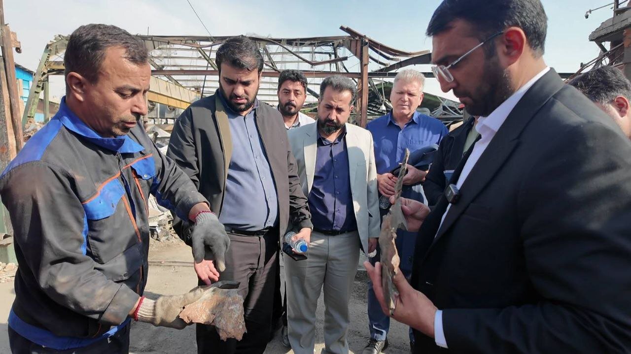 بازسازی محل های آسیب دیده صنعتی جنگ ۱۲ روزه روی دور تند