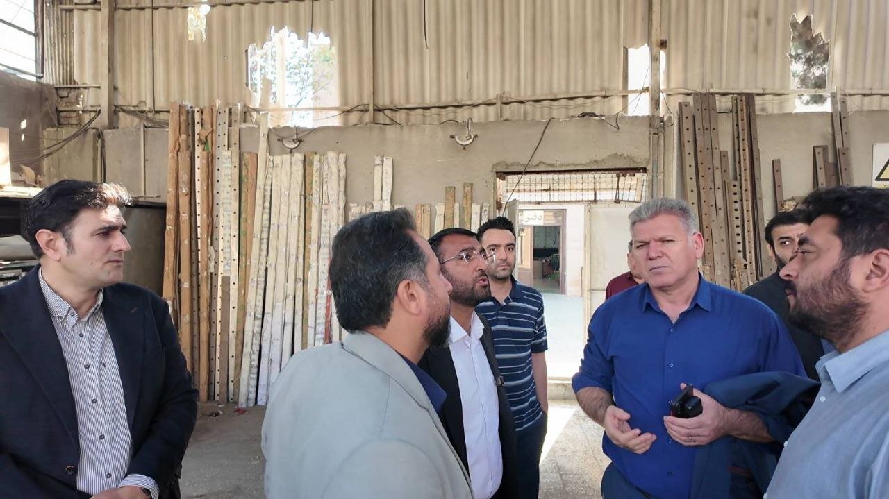 بازسازی محل های آسیب دیده صنعتی جنگ ۱۲ روزه روی دور تند