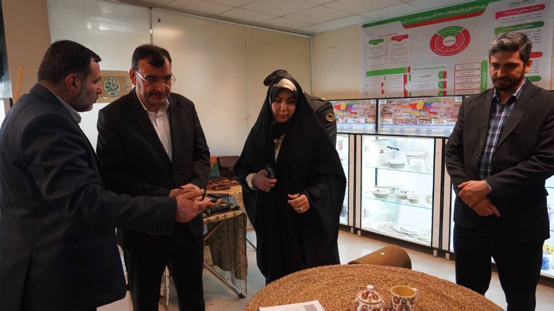 افتتاح نمایشگاه دائمی تولیدات کسب و کارهای خرد و خانگی در جنوب تهران