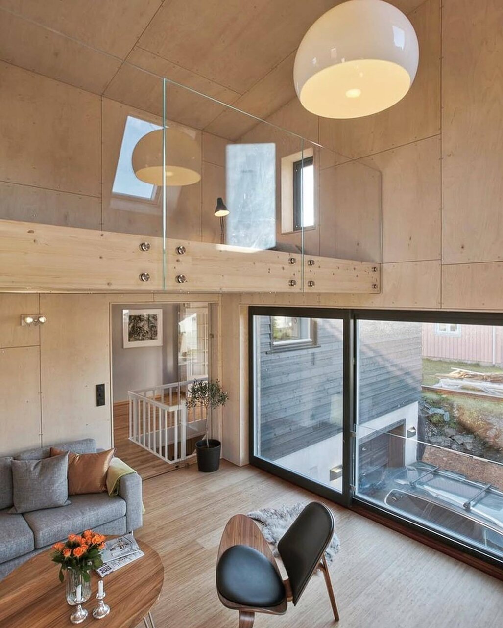 معماری یک خانه ۴۸متری در نروژ که شاهکار است | تصاویر