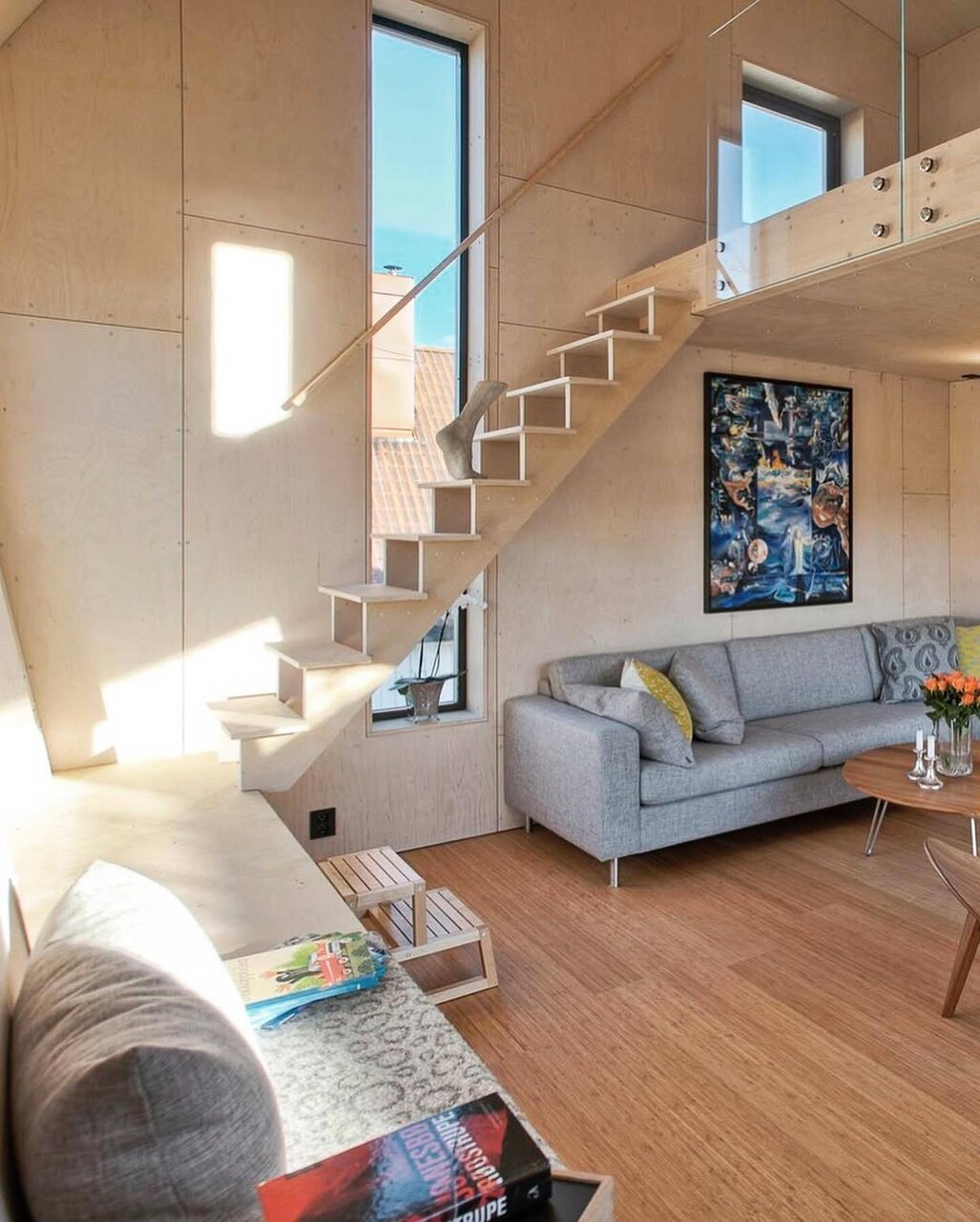 معماری یک خانه ۴۸متری در نروژ که شاهکار است | تصاویر