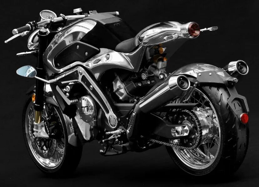 این موتورسیکلت دیدنی همقیمت یک پورشه است! | عکس