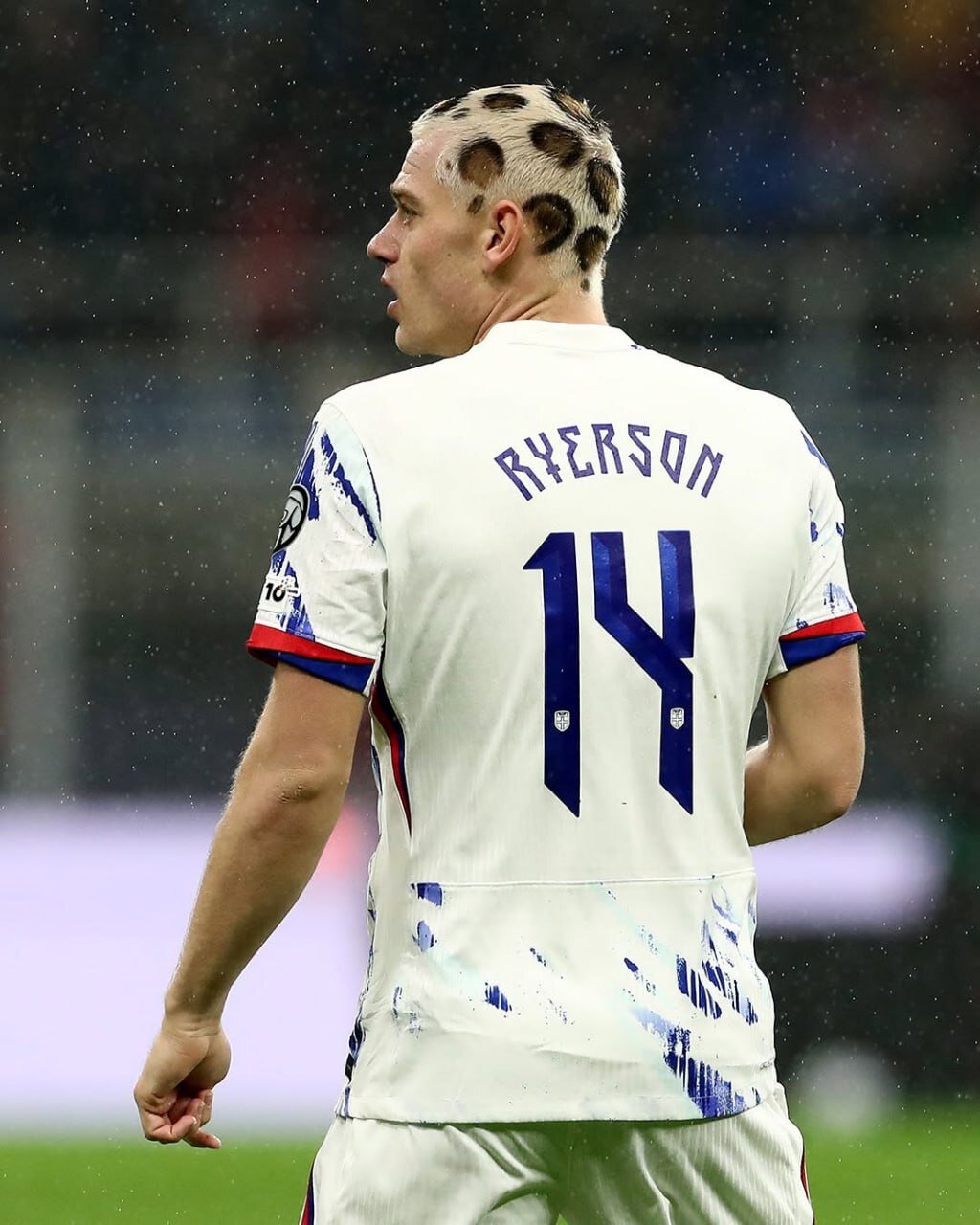 رنگآمیزی عجیب موی یک مدافع به سبک یوزپلنگ ایرانی + عکس