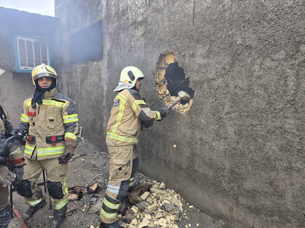 آتش‌سوزی مرگبار در یک کارگاه