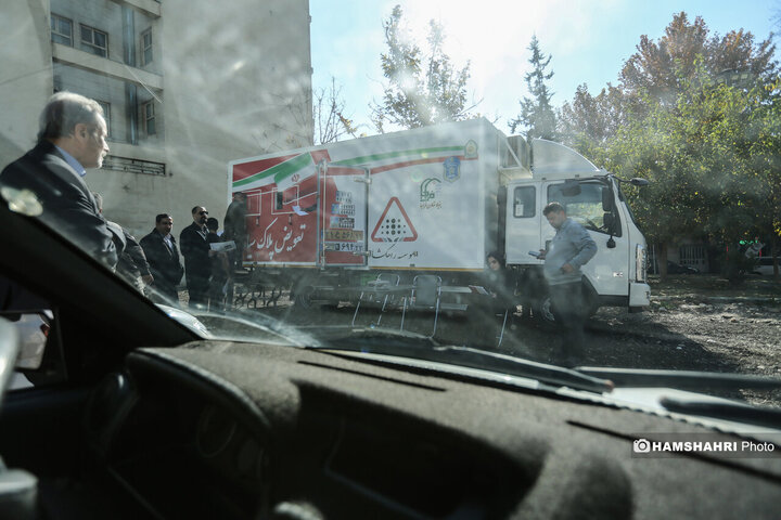 راه اندازی اولین مرکز تعویض پلاک سیار خودرو در شمال شرق تهران