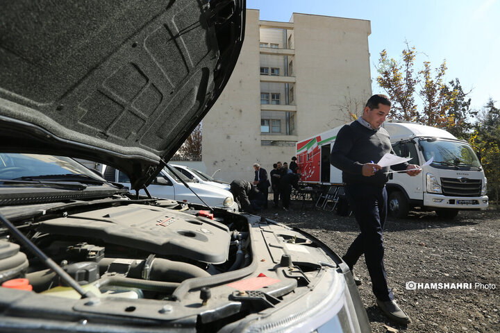 راه اندازی اولین مرکز تعویض پلاک سیار خودرو در شمال شرق تهران