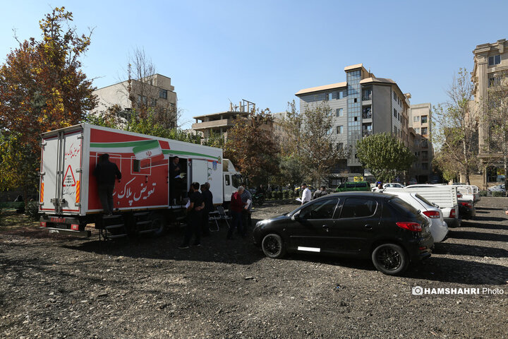 راه اندازی اولین مرکز تعویض پلاک سیار خودرو در شمال شرق تهران