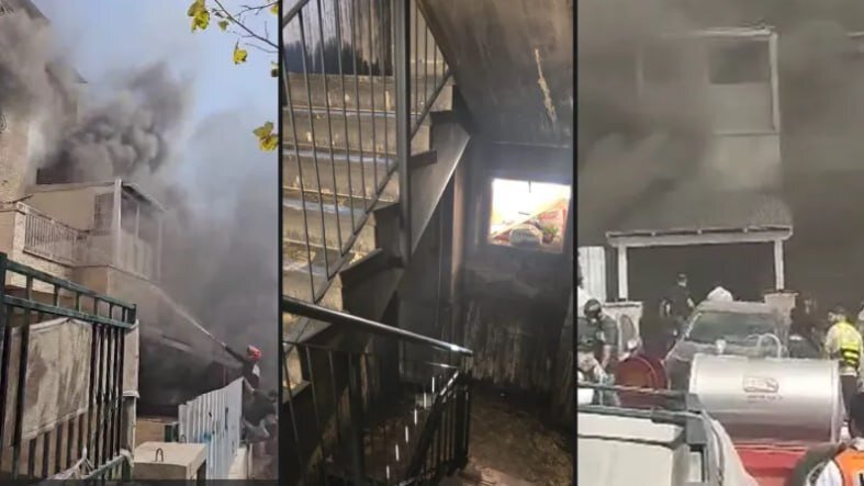 انفجار و آتش سوزی‌های سریالی  | تصاویری از حضور آتش نشانان برای اطفا