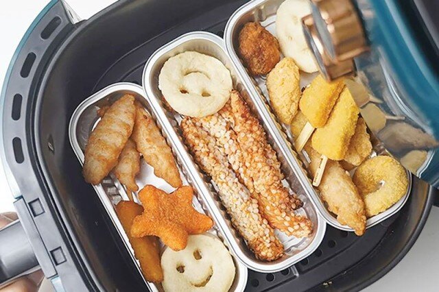 چه ظروفی در هواپز قابل استفاده اند؟ + جدول کامل زمان پخت غذاهای رژیمی در هواپز