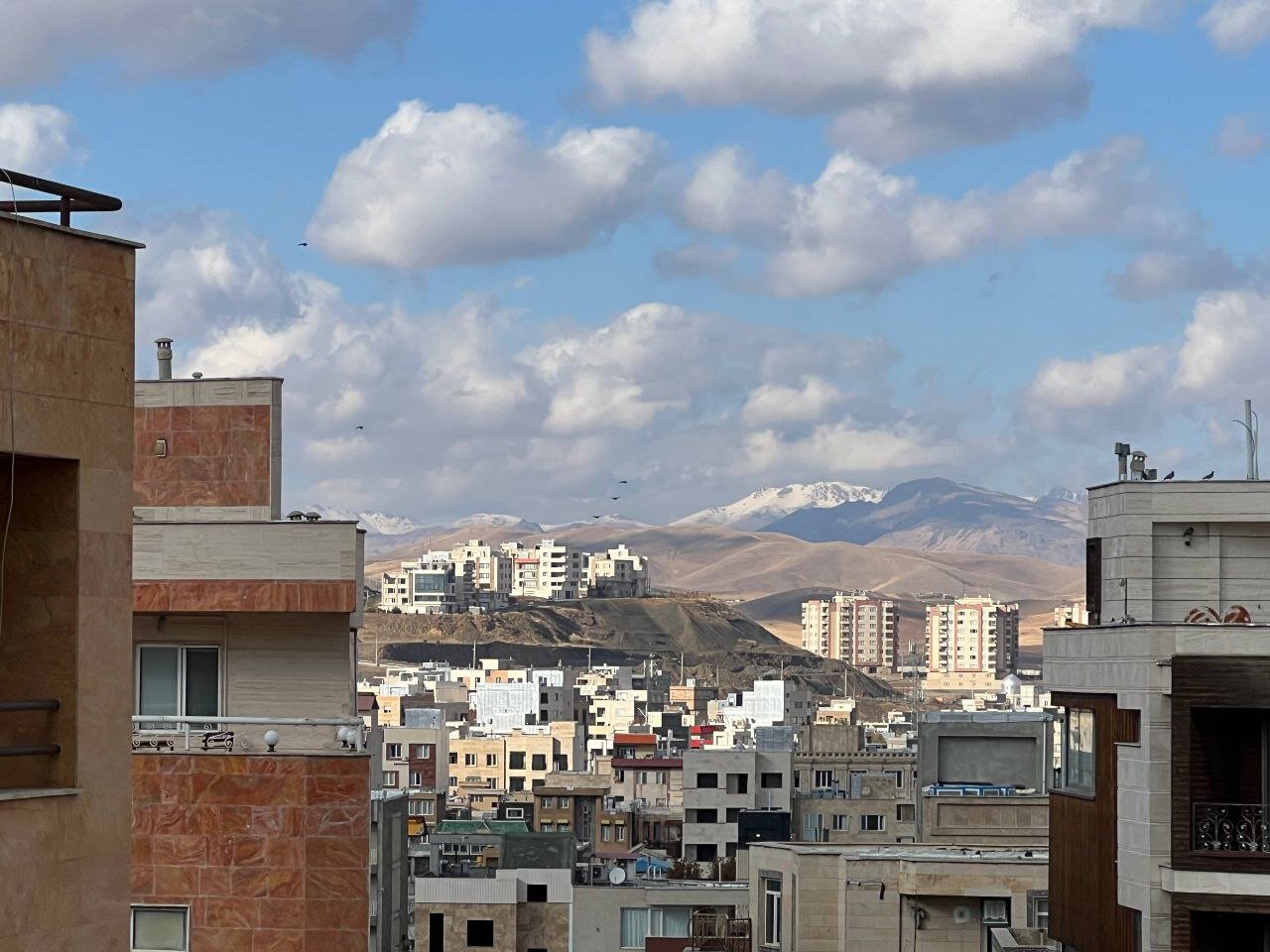 آسمان این شهر کشورمان کارت پستالی شد | تصاویر