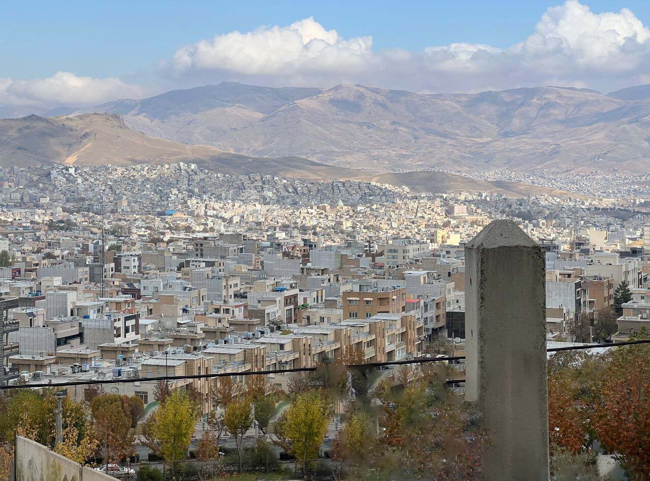 آسمان این شهر کشورمان کارت پستالی شد | تصاویر