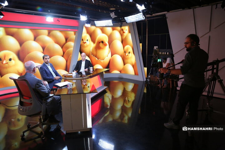 میزگرد اقتصادی با موضوع قیمت تخم مرغ