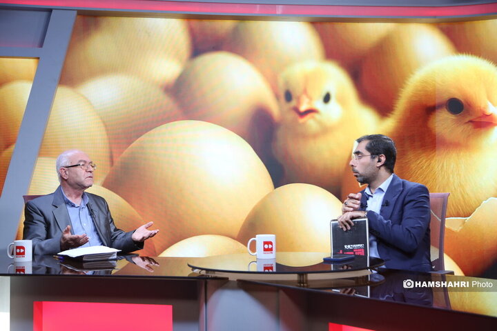 میزگرد اقتصادی با موضوع قیمت تخم مرغ