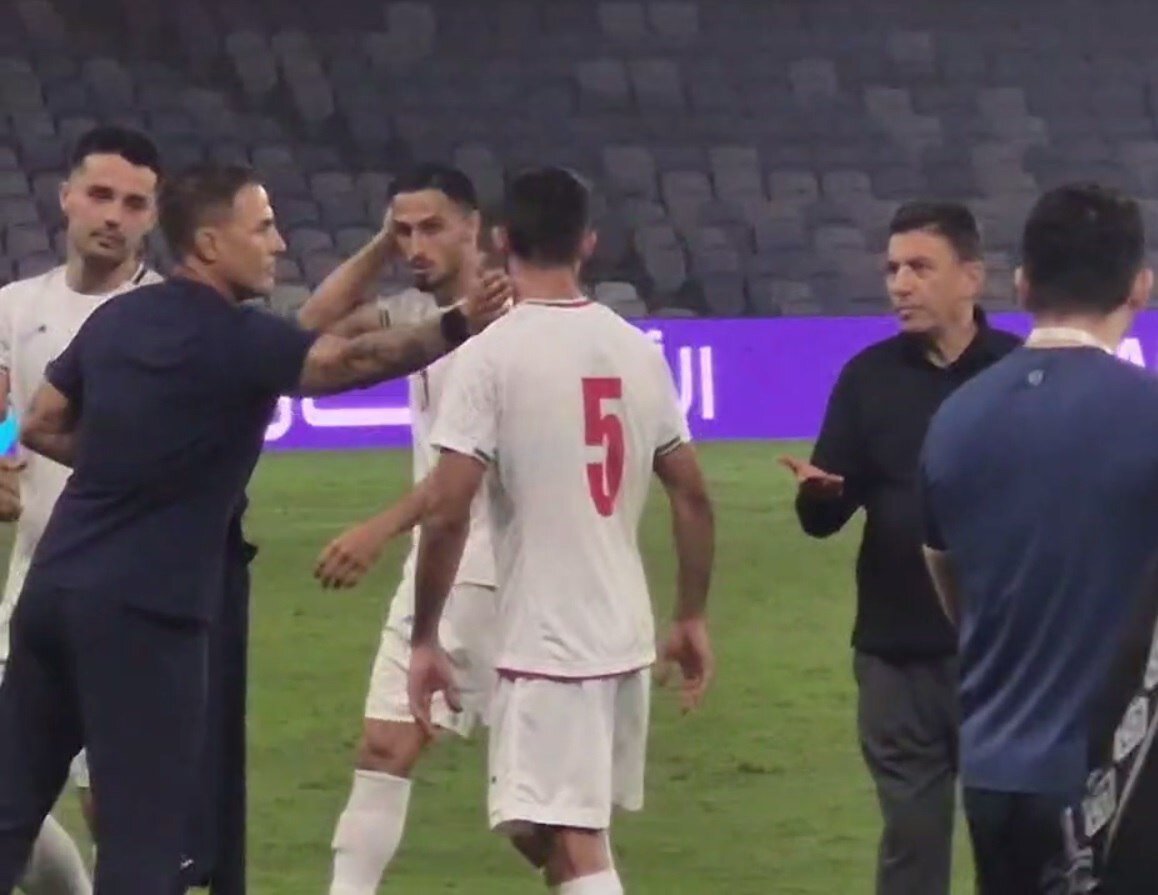 تصاویری از اتفاقی که تیم ملی فوتبال ایران به هم ریخت + ویدئو