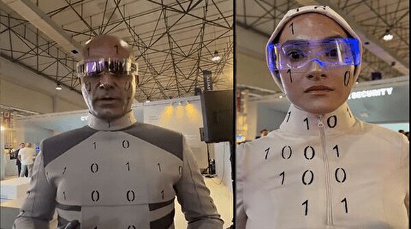 واکنش معاون پزشکیان به حضور انسان‌های ربات‌نما در نمایشگاه کیش + ویدئو | مسئولیتش با همان شرکت است