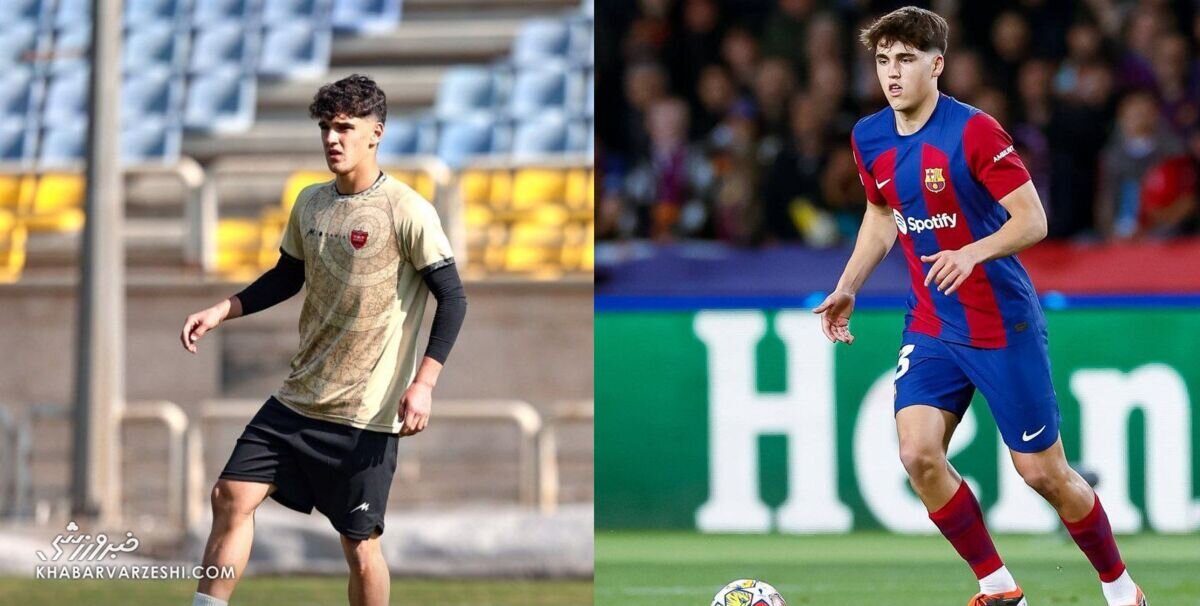 ستاره بارسا در لباس پرسپولیس! ؛ این عکس فتوشاپ نیست!