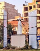 واکنش شهرداری ارومیه به تصویر پرحاشیه از سعدی در این شهر | عکس