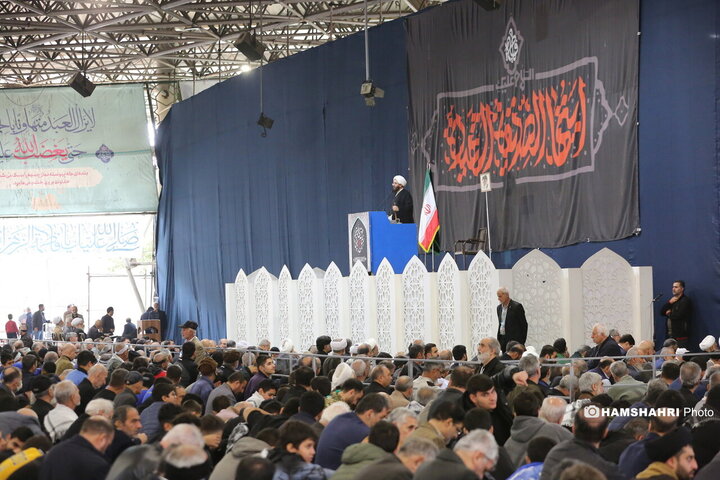 نماز جمعه تهران به امامت حجت‌الاسلام والمسلمین محمد جواد حاج علی اکبری