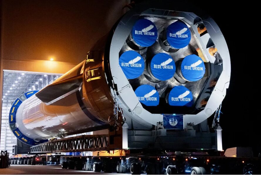 خط و نشان بلواوریجین برای اسپیس ایکس | نسخه قدرتمندتر موشک نیوگلن ساخته میشود