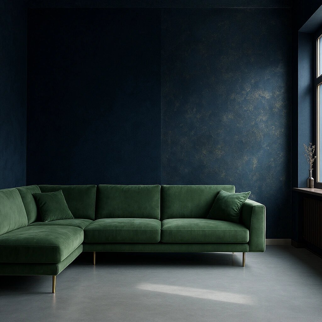 رنگ سرمه ای با چه رنگی ست میشود؟ + تصاویر ؛ مکمل رنگ سرمه ای در پوشاک و دکوراسیون