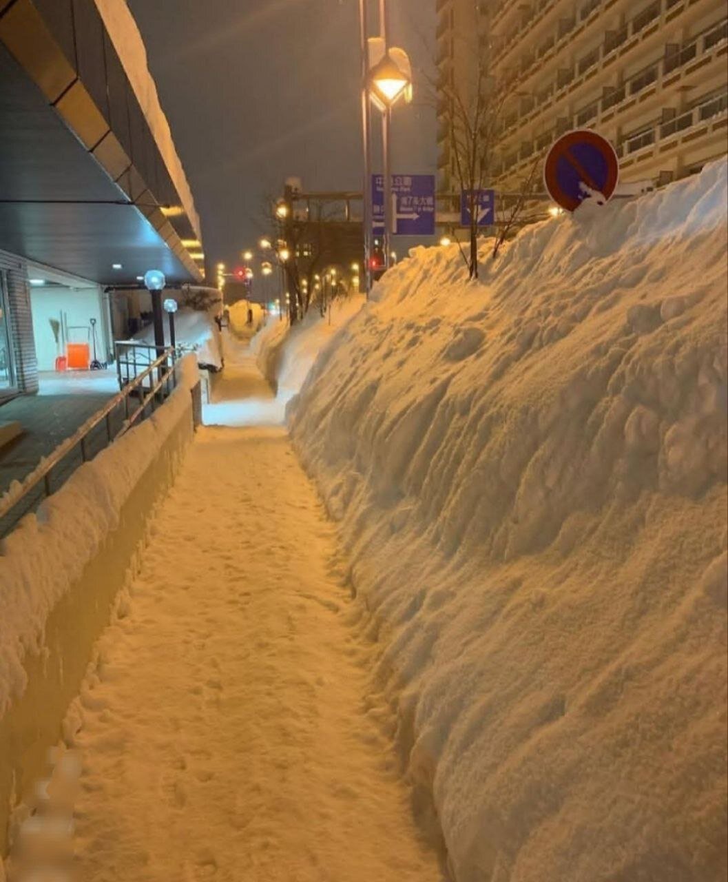 تصاویری از بارش برف ۳ متری در پاییز