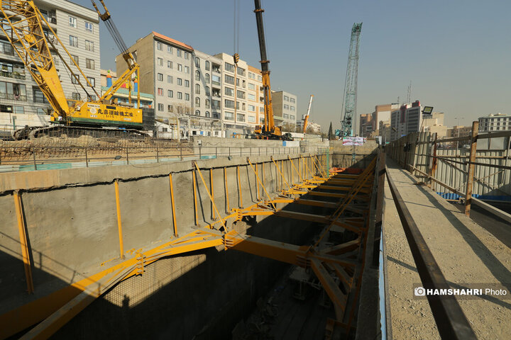 تکمیل دستگاه تی بی ام دوم ، خط 10 مترو