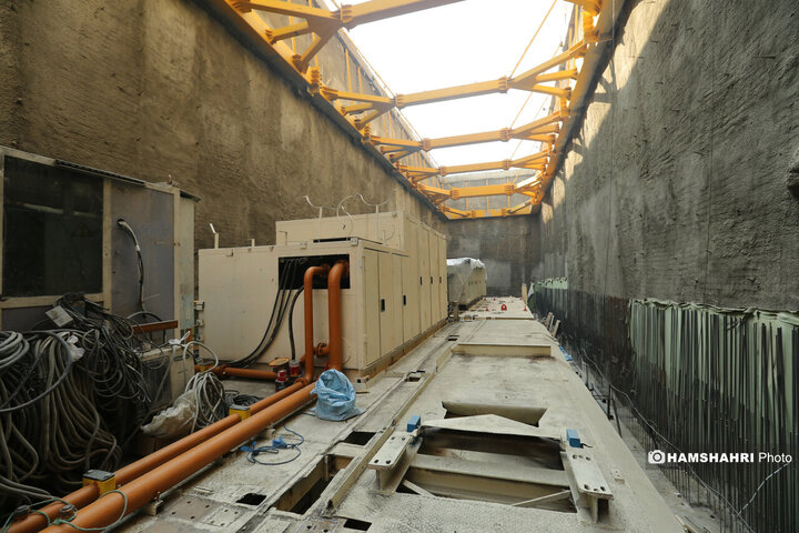 تکمیل دستگاه تی بی ام دوم ، خط 10 مترو