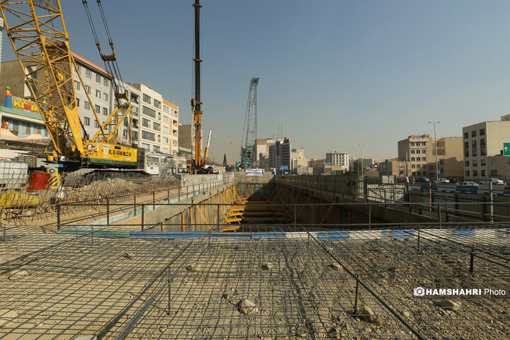 تکمیل دستگاه تی بی ام دوم ، خط 10 مترو