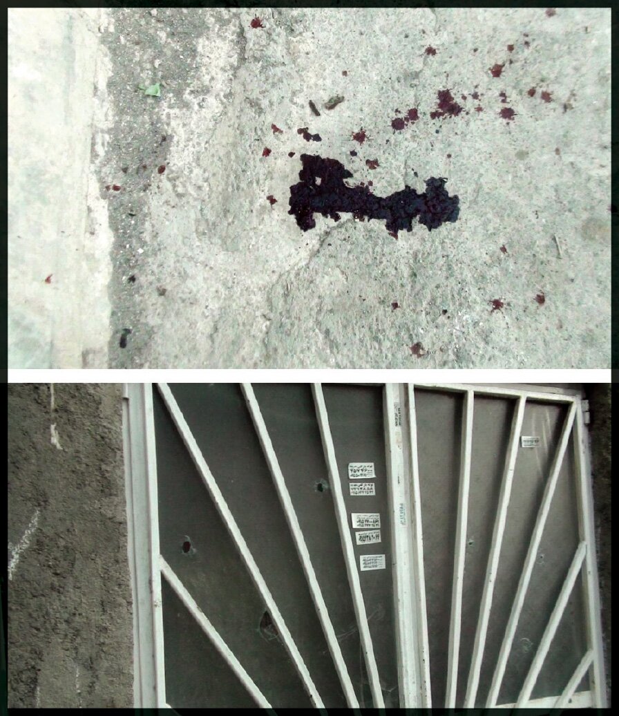 عامل جنایت مسلحانه بالای دار رفت + عکس