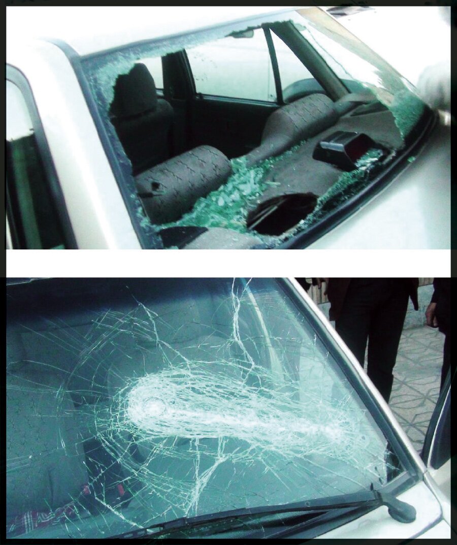 عامل جنایت مسلحانه بالای دار رفت + عکس