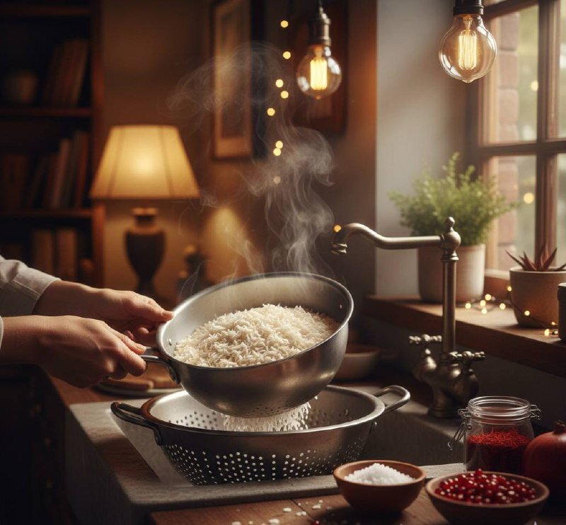 تهچین مرغ و انار ؛ قرمزِ اصیل شب چله