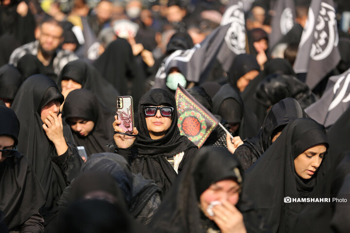 برگزاری اجتماع سوگواران حضرت زهرا (س) در شرق تهران