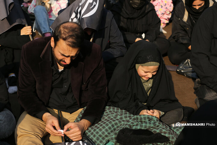 برگزاری اجتماع سوگواران حضرت زهرا (س) در شرق تهران