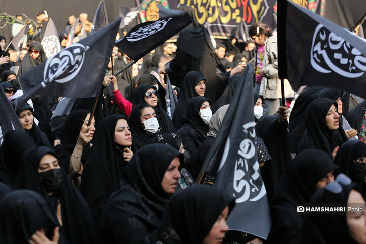 برگزاری اجتماع سوگواران حضرت زهرا (س) در شرق تهران